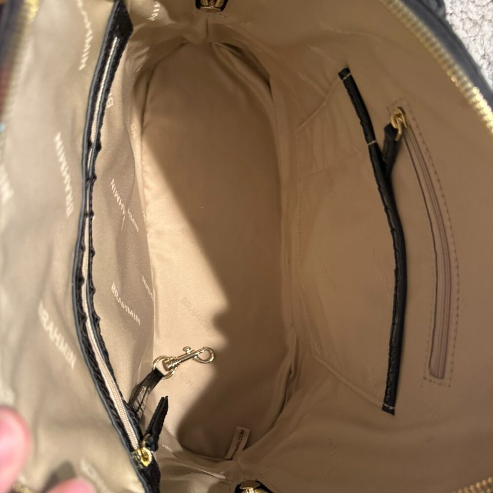 Georginia Black Melbourne Brahmin Bag - Picture 8 of 9